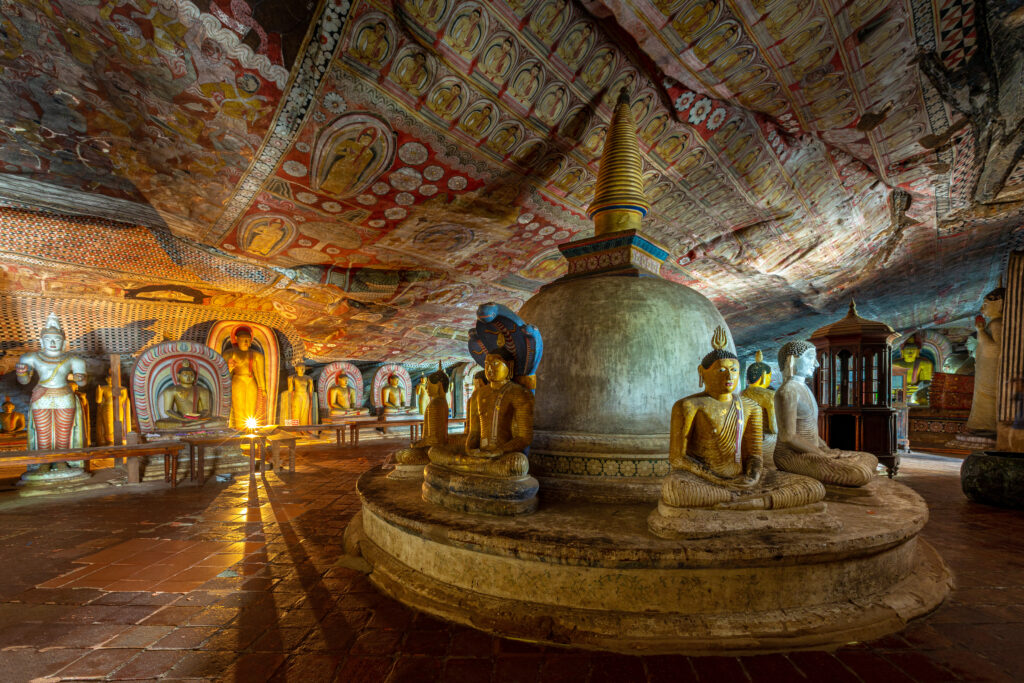 Dambulla,Historical,Cave,Temple,In,Sri,Lanka
